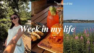 Miniature : Summer weekly vlog 🌅📖 Update lecture, breuvage estival & soirées d’été
