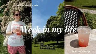 Miniature : Summer weekly vlog 🍓📖Sorties entre amis, Unboxing & J’essaie de me sortir de mon reading slump