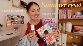 Miniature : Summer reset☀️TBR de l’été, Favoris du moment & Objectifs