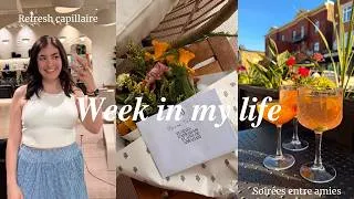 Miniature : Summer weekly vlog 🌅🌸Refresh capillaire pour l’été, book haul & moments entre amies