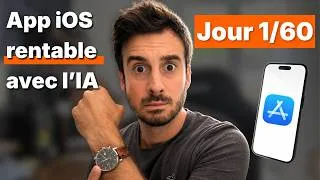 Miniature : J'ai 60 jours pour créer une app mobile rentable avec l'IA (Vibe code)
