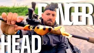Miniature : Une matinée BROCHET en float tube ! HEADBANGER decisif !