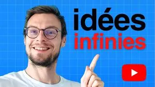 Miniature : Idées vidéos YouTube : ne sois plus jamais à court !