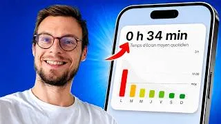 Miniature : Comment réduire ton temps d’écran de 90% (facilement)
