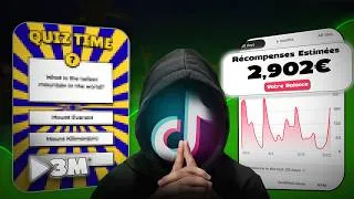 Miniature : Ces vidéos de Quizz me rapportent +2'900/mois (Tuto Complet)