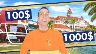 Miniature : L’hôtel le MOINS cher vs le PLUS cher à Disney World | All-Star vs Grand Floridian Resort