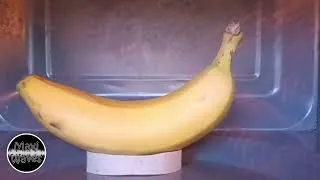 Miniature : Burn Banana on Microwave ! 🍌