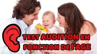 Miniature : Test d'audition en fonction de l'âge