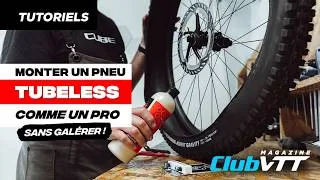 Miniature : Montage pneu tubeless vtt avec un pro : comment monter ses pneus sans galérer - 807