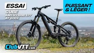 Miniature : Test vtt électrique Cube AMS Hybrid 177 C:62 Action Team 600X, vtt enduro léger et puissant. - 799