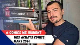 Miniature : Mes achats comics Mars 2026 Peu de comics mais ça ruine !