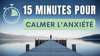 Miniature : 15 min POUR CALMER L'ANXIÉTÉ (affirmations positives) 🎧🎙
