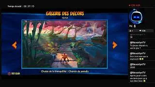 Miniature : Live Français sur Crash bandicoot 4 à 106% ( défi mode rétro ) partie 34