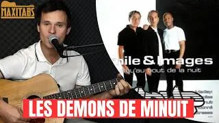 Miniature : Tuto Guitare 🎸LES DEMONS DE MINUIT🎸 (Rythmique N°2) #guitare #cover #musique #chanson