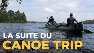 Miniature : Le défi : Traverser le lac d'Immelin en canoë ( LE CANOË TRIP PART 2)