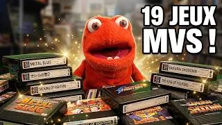 Miniature : 19 jeux Neo Geo MVS achetés moins cher qu'une réédition Plaion AES+  | incroyable