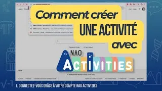 Miniature : Comment créer une activité avec NAO Activities