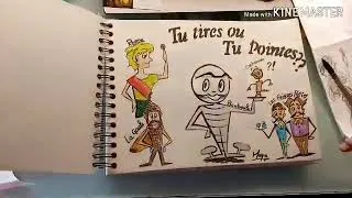 Miniature : Histoire de la pétanque expliquer aux enfants, sous forme de BD crée et réaliser