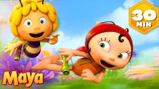 Miniature : 🚴 Le grand tour des abeilles ! Qui gagnera la course ? 🏁🐝 Maya l’Abeille | Dessin animé pour enfants