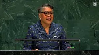 Miniature : 🇨🇩 RDC   La Première Ministre Judith Suminwa à la 81e Assemblée générale de l’ONU