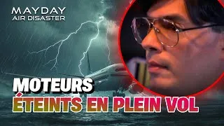 Miniature : 737 sans moteurs dans un orage au dessus du golfe | Mayday Catastrophe Aérienne