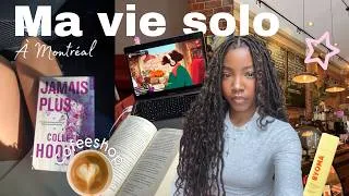Miniature : Ma vie d'étudiante introvertie à Montréal🎧/ examen productivité haul et cuisine.