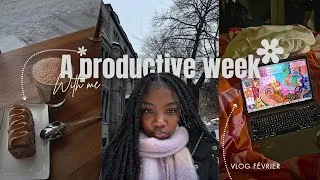 Miniature : | Vlog | A productive week with me (plus ou moins) 