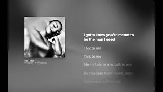 Miniature : Olivia Dean - Man I Need (Lyrics)