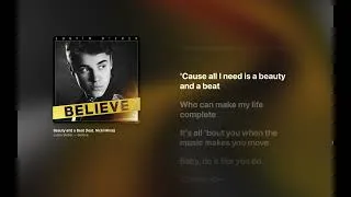 Miniature : Justin Bieber - Beauty and a Beat (Lyrics) (feat. Nicki Minaj)