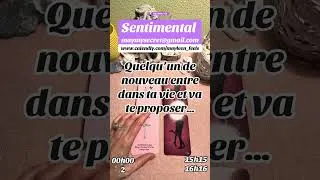 Miniature : QUELQU’UN DE NOUVEAU ENTRE DANS TA VIE ET VA TE PROPOSER… ❤️✨