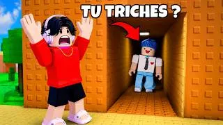 Miniature : Je PRANK ce YOUTUBEUR avec une BASE SECRÈTE dans Kick a Lucky Block !