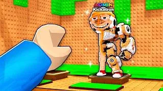 Miniature : Kick a Lucky Block, mais tout ce que je TOUCHE devient ADMIN…
