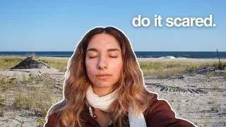 Miniature : studying for midterms at the beach: how I stopped letting anxiety win
