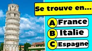 Miniature : 40 QUESTIONS pour TESTER TON SAVOIR 😮 🧠 Culture Générale Quiz
