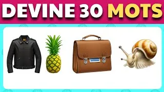 Miniature : Devine 30 MOTS en ÉMOJIS - Grand Quiz Émoji 2026