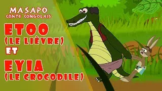 Miniature : Le lievre (Etoo) et le crocodile (Eyia) | Masapo Contes congolais