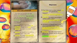 Miniature : une colle artisanale  (texte 8) Compréhension.#Lecture.#Livreaud.#Apprendreàlire.#Écoleàlamaison.