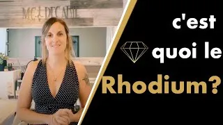 Miniature : Le Rhodium : c’est quoi et pourquoi on l’utilise en joaillerie?