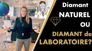 Miniature : C'est quoi un diamant de laboratoire? On compare le diamant naturel VS le diamant de laboratoire.