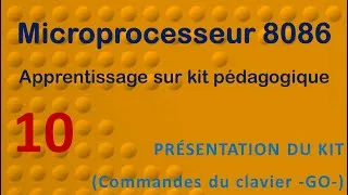 Miniature : TP N° 10 - µp 8086 :  La commande "GO".