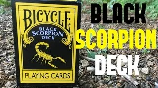 Miniature : Ces cartes sont MAGNIFIQUES! - Review BLACK SCORPION DECK - Présentation jeu de cartes Bicycle