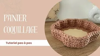 Miniature : 🧶 Tutoriel Panier Coquillage au Crochet 🌊 DIY Bohème Facile pour Débutant