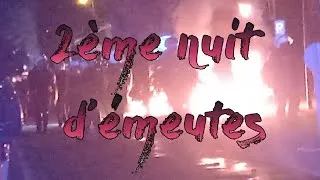 Miniature : 2ème nuit d'émeutes pour Domenico abattu par un policier à Oupeye #emeutes #domenico #abattu