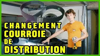 Miniature : Remplacement Courroie de distribution / Pompe à Eau sur 1L6 HDI (DV6) Peugeot/Citroën