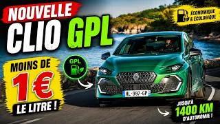 Miniature : Nouvelle Clio GPL : 120 ch, 1 400 km d'autonomie et moins de 1€ le litre !