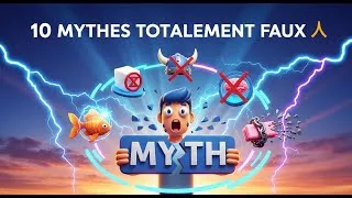 Miniature : 10 Mythes Totalement Faux Auxquels Tout le Monde Croit Encore 😱