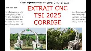 Miniature : CNC TSI 2025 CORRIGE