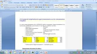 Miniature : contrôle de gestion- gestion des approvisionnements - séance 6 partie 1