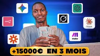 Miniature : Comment j'utilise l'IA pour générer de l'argent tous les jours