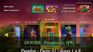Miniature : Doors Paradox en [FR] Paradox Toutes les énigmes résolues ! (Door 1 à 8) #cassetête #casual